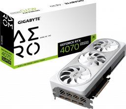 Karta graficzna Gigabyte GeForce RTX 4070 SUPER Aero OC 12GB GDDR6X (GV-N407SAERO OC-12GD)