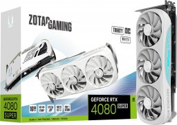 Karta graficzna Zotac Gaming GeForce RTX 4080 SUPER Trinity OC White 16GB GDDR6X (ZT-D40820Q-10P)