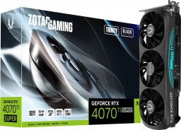 Karta graficzna Zotac Gaming GeForce RTX 4070 Ti SUPER Trinity Black 16GB GDDR6X (ZT-D40730D-10P)