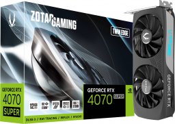 Karta graficzna Zotac Gaming GeForce RTX 4070 SUPER Twin Edge 12GB GDDR6X (ZT-D40720E-10M)