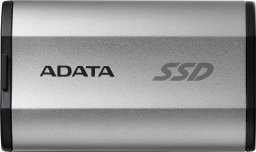 Dysk zewnętrzny SSD ADATA SD810 500GB Srebrny (SD810-500G-CSG)