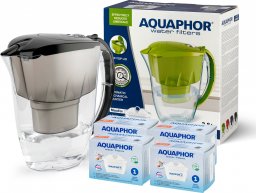 Dzbanek filtrujący Aquaphor DZBANEK FILTRUJĄCY AQUAPHOR JASPER + 4 WKŁADY B25 MAXFOR+