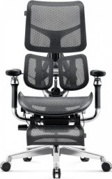Fotel Diablo Chairs BRAVE Fotel biurowy ergonomiczny V-KINETIC czarny