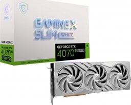 Karta graficzna MSI GeForce RTX 4070 Ti SUPER Gaming X Slim White 16GB GDDR6X