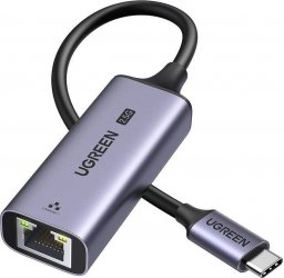 Adapter USB Ugreen Adapter Ethernet UGREEN CM648, USB-C do RJ45, 2.5G (czarny)