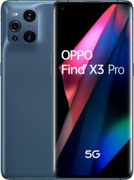 Smartfon Oppo Find X3 Pro 5G 8/256GB Niebieski  (FINDX3PRO5G256BLUE)