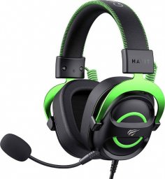 Słuchawki Havit H2002E Zielone (H2002E-BG)