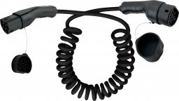 Kabel do ładowania samochodów InLine 11kW Type 2, 3-fazy, 5m spiralny (16275S)