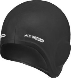 ALLTOSWIM CZEPEK PŁYWACKI NA USZY EPC208 ALLTOSWIM czarny/black