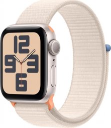 Smartwatch Apple Watch SE 2023 GPS 40mm Starlight Alu Sport Loop Beżowy (MR9W3QR/A)