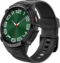 Spigen Rugged Armor Pro, black - Samsung Galaxy Watch6 Classic 47mm