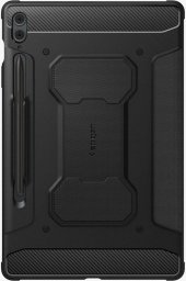 Etui na tablet Spigen Rugged Armor Pro, black - Samsung Galaxy Tab S9 FE+ 2023