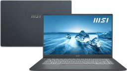 Laptop MSI Laptop MSI Prestige 15 A12SC-044IT i7-1280P 16GB 1TB GTX1650 Carbon Gray