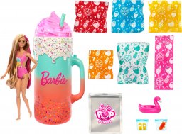 Lalka Barbie Mattel Pop Reveal Zestaw prezentowy Tropikalne smoothie HRK57