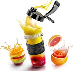  Duronic Duronic BB4 Buteka 400 ml bidon do blenderów Duronic BL510 i BL520 | wolna od BPA | na wodę koktajle proteinowe, smoothie i inne napoje