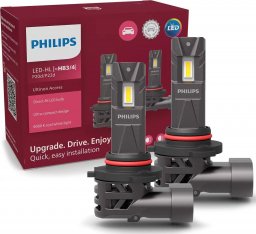  Philips PHILIPS ŻARÓWKI LED HB3 HB4 ULTINON ACCESS 6000K ŁATWY MONTAŻ PLUG&PLAY 2SZT
