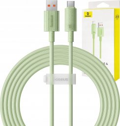 Kabel USB Baseus Baseus Habitat Series Fast Charging Cable USB to Type-C 100W 2m Natural Green