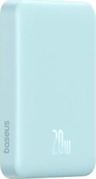 Powerbank Baseus OS-Baseus Magnetic Mini Air Wireless Fast Charge Power Bank 10000mAh 20W Galaxy Blue(With Simple Charging Cable Type-C to Type-C (20V/3A) 30cm White)