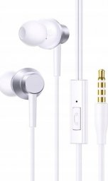 Słuchawki Baseus Encok HZ11 Wired Earphones Moon White