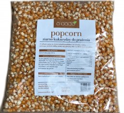  Popcorn ziarno kukurydzy ADADO do prażenia 500 g