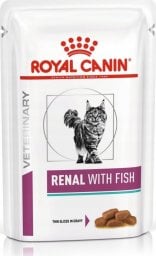  Royal Canin Karma dla dorosłych kotów Renal with Fish saszetka 85g