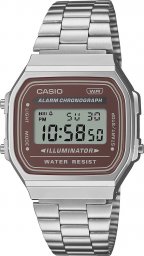 Zegarek Casio Zegarek dla dzieci Casio A168WA-5AYES srebrny