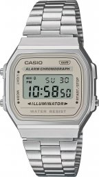 Zegarek Casio Zegarek dla dzieci Casio A168WA-8AYES srebrny