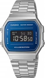 Zegarek Casio Zegarek męski Casio A168WEM-2BEF srebrny