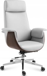 Krzesło biurowe MarkAdler Fotel Biurowy Obrotowy Nowoczesny Regulowany Puhd