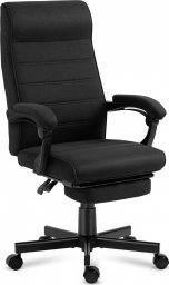 Krzesło biurowe MarkAdler Fotel Obrotowy Biurowy Nowoczesny Boss 4.4 Czarny