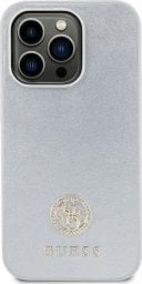  Guess Guess GUHCP15MPS4DGPS iPhone 15 Plus 6.7" srebrny/silver hardcase Strass Metal Logo
