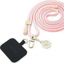  Guess Guess GUOUCNMG4EP Universal CBDY Cord pasek różowy/pink Nylon 4G Metal Charm