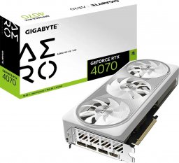Karta graficzna Gigabyte GeForce RTX 4070 Aero OC V2 12GB GDDR6X (GV-N4070AERO OCV2-12GD)