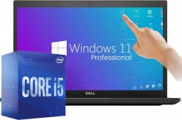 Laptop Dell Latitude 7490 i5-8350U 8GB 256GB SSD 14" Dotykowy FHD IPS W11 Pro Ultrabook