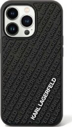  Karl Lagerfeld Karl Lagerfeld KLHCN613DMKRLK iPhone 11 / Xr 6.1" czarny/black hardcase 3D Rubber Multi Logo