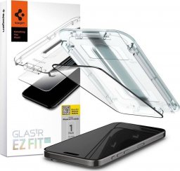  Spigen Spigen Glass tR EZ Fit HD 1 Pack, FC Black - iPhone 15 Pro Max