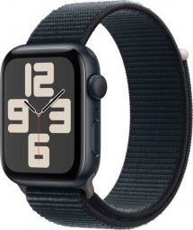 Smartwatch Apple Apple Watch SE OLED 44 mm Cyfrowy 368 x 448 px Ekran dotykowy Czarny Wi-Fi GPS