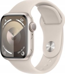 Smartwatch Apple Apple Watch Series 9 41 mm Cyfrowy 352 x 430 px Ekran dotykowy Beżowy Wi-Fi GPS