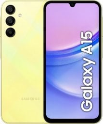 Smartfon Samsung Galaxy A15 4/128GB Żółty  (SM-A155FZYDEUE)