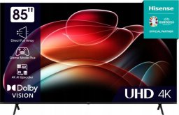  Hisense Telewizor Hisense 85A6K 85" DLED 4K UHD VIDAA HDR Dolby Vision DTS VirtualX