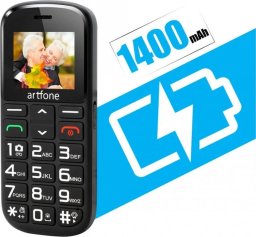 Telefon komórkowy Artfone Mobilusis telefonas senjorams Arftone CS-182