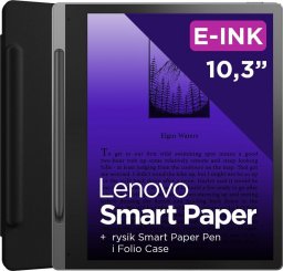 Tablet Lenovo Smart Paper 10.3" 64 GB Szare (ZAC10009SE)