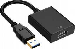 Adapter USB Spreest USB - HDMI Czarny 