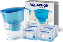 Dzbanek filtrujący Aquaphor DZBANEK FILTRUJĄCY AQUAPHOR TIME + 4 WKŁADY B100-25/B25 MAXFOR+