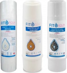 Fit Aqua Zestaw 3 wkładów do podzlewowego filtra wody