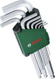  Bosch 9-częściowy zestaw kluczy sześciokątnych