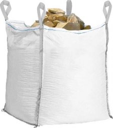  Springos Big Bag worek 1000 kg mocny na gruz 145x90x90 cm kontener z uchwytami biały UNIWERSALNY