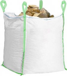  Springos Big Bag worek 1000 kg mocny na gruz 120x90x90 cm kontener z uchwytami biały UNIWERSALNY