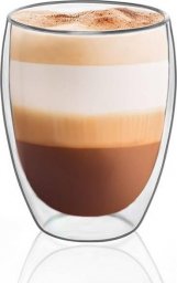  Springos Szklanka termiczna 350 ml na kawę herbatę z podwójnym dnem UNIWERSALNY