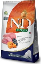  Farmina Farmina N&D Pumpkin sucha karma dla szczeniąt ras średnich i dużych z jagnięciną 2 5kg